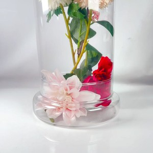 Cúpula de Cristal Decorativa Grande, Campana de Cristal Transparente, Exhibidor para Plantas, Flores, Centro de Mesa para el Hogar - Product Image 5