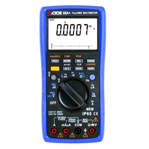 มัลติมิเตอร์ดิจิตอล Vc98a+ 22000 คำนวณ พร้อมการวัดค่า AC Hz แบบกราฟแท่ง True RMS DMM - Product Image 1