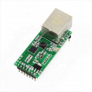 Puerto <span class=keywords><strong>serial</strong></span> UAL a módulo thernet, USR-TCP232-T2 puerto de red 45 45 3,3 V/5V, módulo compatible dual - Product Image 1