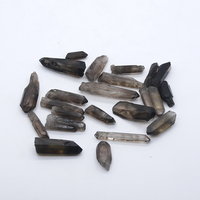 Offres Spéciales haute Qualité Naturel Brut Fumé Cristal Gravier Smoky Quartz Point Terminée