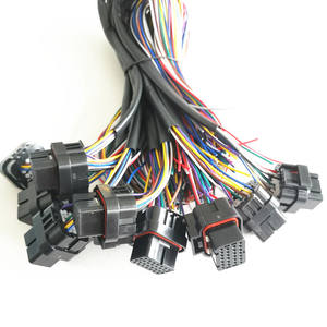 Harness Kabel Industri Tugas Berat dengan Konektor Molex 14 AWG untuk Perakitan Kabel Mesin - Product Image 2