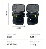 Pelindung Kaki Papan Selancar Anti-Selip Karet Narazual Multiwarna untuk Selancar Air, Wakeboarding, dan Kiteboarding