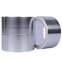 Isolation en coton de fibre de verre avec feuille d'aluminium, renforcée, imperméable, isolante thermique et résistante aux hautes températures