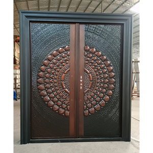 Techtop xây dựng lối vào an ninh thép cử<span class=keywords><strong>a</strong></span> chính thiết kế cử<span class=keywords><strong>a</strong></span> đôi - Product Image 5