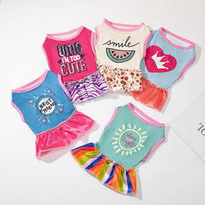 Abbigliamento per Cani e Gatti Personalizzato all'Ingrosso, Vestito Estivo di Lusso Rinfrescante per Animali Domestici - Product Image 1