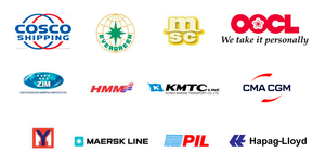 حاوية 20 قدم خدمة الشحن البحري من الباب إلى الباب الخدمات اللوجستية النقل استيراد البضائع إلى الولايات المتحدة الأمريكية مع حجم 40HC - Product Image 2