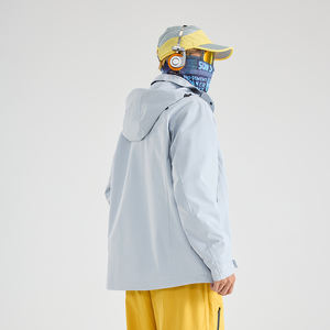 Ensemble de <span class=keywords><strong>veste</strong></span> polaire détachable 3 en 1 pour la famille des oiseaux, thermosoudée, coupe-vent, imperméable, respirante, chaude, 100% polyester, pour l'extérieur - Product Image 3