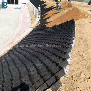 Geocell HDPE à grille diamantée de 100cm avec matériau PP Geowebs en polyéthylène haute densité pour la construction de routes - Product Image 5