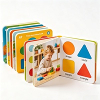 Impresión de Libros Infantiles de Cartón con Tapa Dura Personalizados Profesionales/Set de Libros de Cartón para Bebés