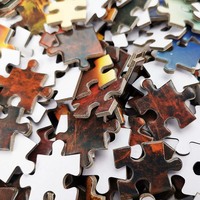 Jeu de Puzzle Personnalisé Personnalisé 100 500 1000 2000 Pièces Puzzles Paysage Pour Enfants Adultes