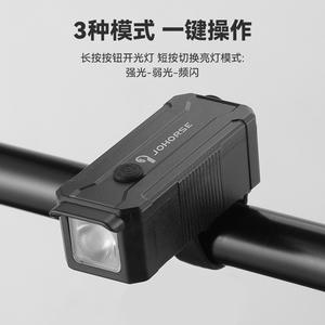 Luz Delantera para Bicicleta Johorse, LED Recargable, 4 Modos, Impermeable IPX4, Mini Luz para Ciclismo de Montaña y Carretera - Product Image 2