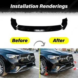 StarNav สำหรับรถยนต์เมอร์เซเดส-เบนซ์ GLE-Class Coupe W167 C167 ปี 2024 2025 ชุดอุปกรณ์ตกแต่งภายนอกกันชนหน้า - Product Image 1