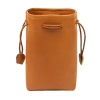 Sac à cordon en cuir PU avec porte-cartes de téléphone crayon étui de Protection de caméra pour équipement numérique et équipement