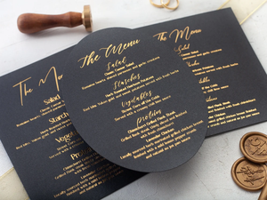 Números de mesa de impresión de jardín de forma ovalada con papel de aluminio de lujo para decoración de boda invitaciones de papel <span class=keywords><strong>menú</strong></span> tarjetas de lugar - Product Image 5