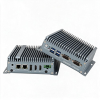 Computadora Industrial Intel Core I3 I5 I7, PC Integrada con Triple Pantalla, GPIO, RS232, RS485, Doble LAN, Mini PC Sin Ventilador