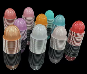 Super septembre nouveau 54*36.5mm 38ml nouveau conteneur de papier d'aluminium en forme de fleur pour l'emballage de Sauce d'assaisonnement de poudre de thé de nid d'oiseau - Product Image 3