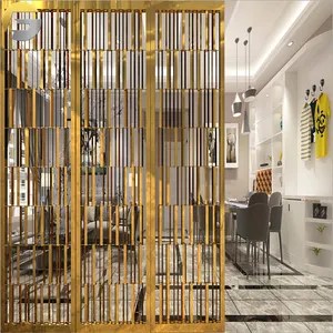 ZB0485 Stainless Steel Wall Art Laser Cut Metal Decorative Home Room Partition Dividers