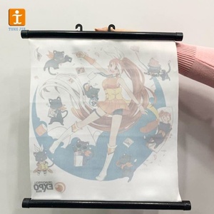 ม้วนแขวนผนังโพลีเอสเตอร์แบบสั่งทำของแบนเนอร์และของตกแต่ง - Product Image 4