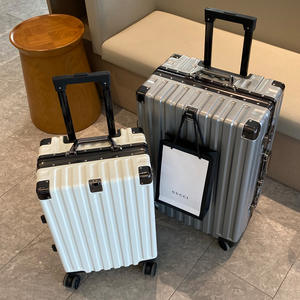 レディース メンズ スーツケース 静音 全方向ホイール 丈夫なアルミフレーム ダイヤル式ロック キャリーケース 大容量 - Product Image 6