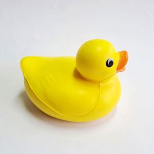 Pelota Antiestrés con Forma de Pato Amarillo, Logotipo Impreso, Juguetes para Aliviar el Estrés, Regalos Promocionales - Product Image 1