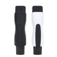 Nouvel adaptateur de charge pour véhicule électrique portable 2 GBT 32A 230V ABS+PC ignifuge, design compact et léger, brancher et utiliser, aucune installation requise