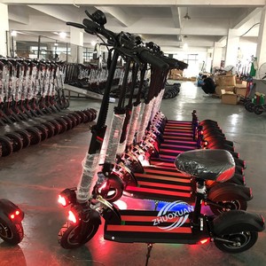 Nouvelle trottinette électrique pliable XINBANGYANG, batterie au lithium 60V, double propulsion, trottinette électrique tout-terrain pour adultes - Product Image 4