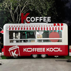 Camion de restauration mobile pour sites touristiques, multifonctionnel, pour marché nocturne, boissons froides, café, plats gastronomiques, 220v - Product Image 1