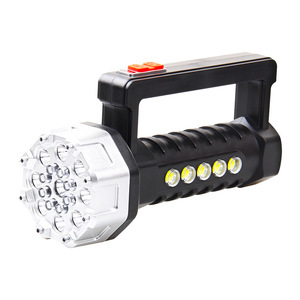 Handheld Flashlight 12W LED COB Rechargeable USB Charging Outdoor Emergency Light With <b>Dimmer</b> Feature - Product Image 5