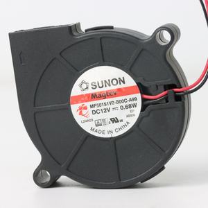 Sunon MF50151V2-B00C-A99 51.7x51.6x15มม. 56mA 12VDC 0.68วัตต์4000รอบต่อนาทีตู้แบริ่ง3.5CFM พัดลมระบายความร้อนตามแนวแกนอินเวอร์เตอร์ - Product Image 1