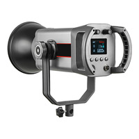 Lampe de photographie de beauté COB à double poignée en métal 300W neuve d'usine avec télécommande portable, lumière solaire toujours brillante
