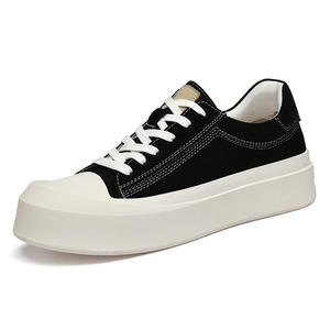 <b>Men's</b> <b>Platform</b> <b>Shoes</b> Inner Height Increasing Board Fashionable White Mesh Breathable Lightweight Spring Low-top Casual <b>Shoes</b> - Product Image 5