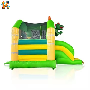 Tùy chỉnh thực hiện <span class=keywords><strong>Inflatable</strong></span> rừng nhà bị trả lại PVC Trampoline công viên lâu đài bouncy với <span class=keywords><strong>Slide</strong></span> cho trẻ em - Product Image 6