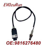 Nuevo Sensor de NOx para Sistema SCR de Piezas de Automóviles Diésel 9816276480 0281006851/852 para Motor Diésel Peugeot Citroën DS Opel 1.5 BlueHDi DV5