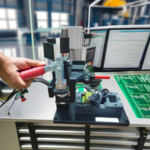 Fungsi jig elektronik otomatis PCBA MRT TIK untuk perlengkapan uji produk mesin CNC bahan baja tahan karat - Product Image 2