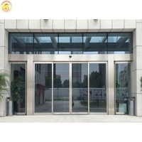 Solution de porte double sur mesure pour entrée de centre commercial à fort trafic