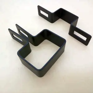 Staffa di fissaggio del connettore di fissaggio a forma di U in acciaio piegato in lamiera