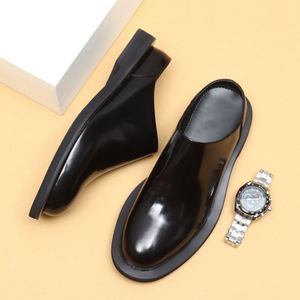 Chaussures de ville pour hommes en cuir de vache véritable de qualité, style Oxford, pour le bureau et les mariages - Product Image 5