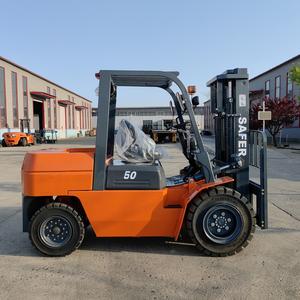 מפעל סין בטוח באיכות גבוהה מחיר זול 5 טון דיזל מלגזה משאית fd50 עם תלם נמוך מלגזה ושידר הידראולי - Product Image 3