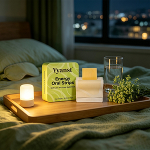 Bandes buccales de qualité supérieure à marque privée OEM/ODM avec nicotinamide pour un sommeil réparateur et une vitalité accrue, 30 sachets - Product Image 6
