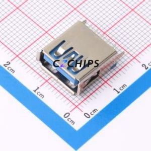 HC-USB3.0-L137-ZJ USB Connector Through hole Component (THT) Connector Type-A USB 3.0 Female Through Hole - Product Image 1