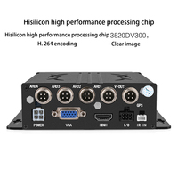 Caméra embarquée 1080P 4CH MDVR, système de caméra de sécurité vidéo mobile à double objectif pour camion, bus, camping-car, enregistreur de véhicule