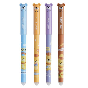 Grensoverschrijdende, populaire dierenpark-geïnspireerde uitwisbare plastic gelpen met hoge kleurwaarde, makkelijk te gebruiken, schoolkantoorbenodigdheden groothandel - Product Image 1