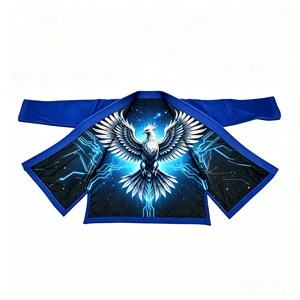 Kimono de Jiu Jitsu Brasileño Personalizado, Color Liso, 100% Algodón, 450 GSM, para Principiantes y Profesionales (Directo de Fábrica) - Product Image 1
