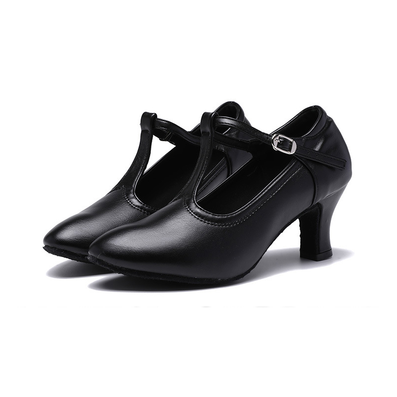 Black/Leather Sole