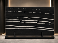 Dalle de granit Black Horse pour murs décoratifs de luxe, comptoirs et projets d'aménagement intérieur d'hôtels, découpe sur mesure