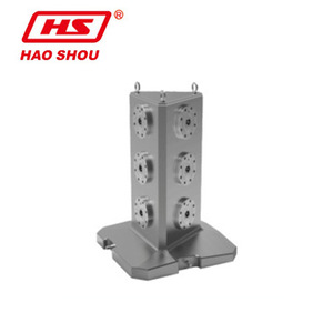 Hao Shou Triangular Column Base Plate Steel Zero Point Locator <b>Foundation</b> For Machinery - Product Image 1