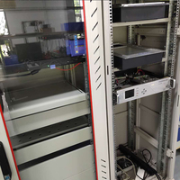 Détecteur de feu à fibre optique, capteur de température à huit canaux DTS équipement à fibre optique hôte