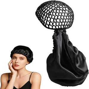 <span class=keywords><strong>Gorro</strong></span> <span class=keywords><strong>con</strong></span> Diadema 2 en 1, <span class=keywords><strong>Gorro</strong></span> de Punto Negro <span class=keywords><strong>con</strong></span> Alta Elasticidad y Correa Ajustable, Se Puede Usar Como Accesorio para el <span class=keywords><strong>Cabello</strong></span> - Product Image 1