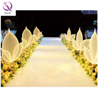 Nouvelles Pièces de Décoration Créatives pour Allée de Mariage, Décor d'Allée Nuptiale, Lumière de Décoration pour Fête et Lieu d'Événement