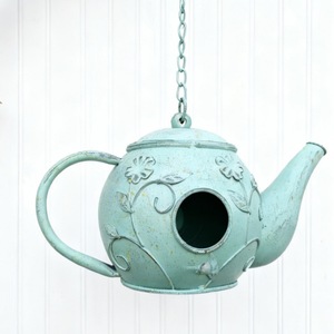 Mangeoire à oiseaux en forme de théière <span class=keywords><strong>pour</strong></span> jardin de villa, décorations <span class=keywords><strong>pour</strong></span> maisons d'hôtes, <span class=keywords><strong>bassin</strong></span> <span class=keywords><strong>pour</strong></span> nourriture <span class=keywords><strong>pour</strong></span> oiseaux - Product Image 6